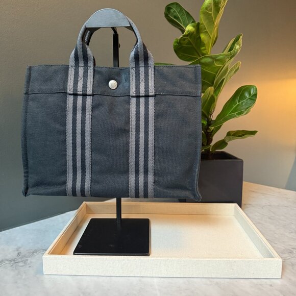Hermès Fourre-Tout Canvas Tote PM – Small - Picture 2 of 12